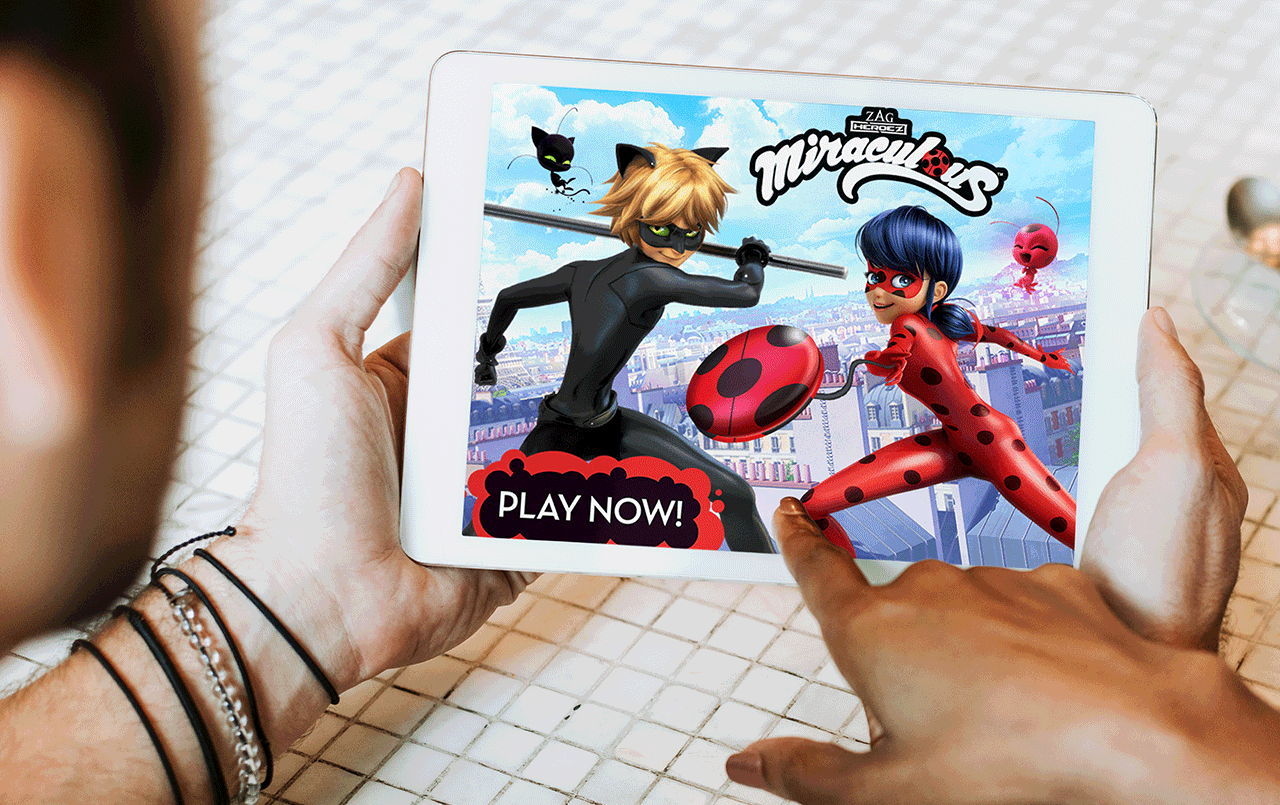 Lady Bug animated Ad