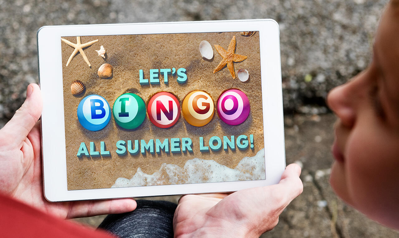 Bingo summer banner